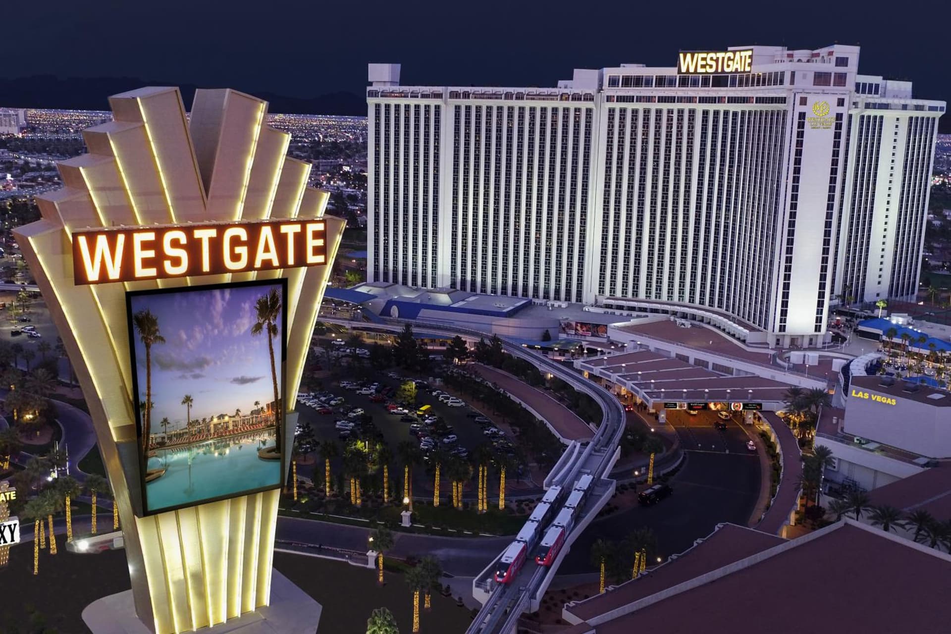Westgate Las Vegas Resort and Casino featured exterior or lobby in Las Vegas, NV — similar hotel