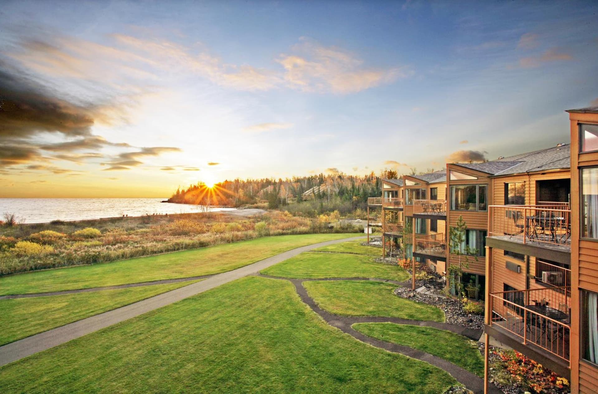 Superior Shores Resort featured exterior or lobby in Two Harbors, MN — similar hotel