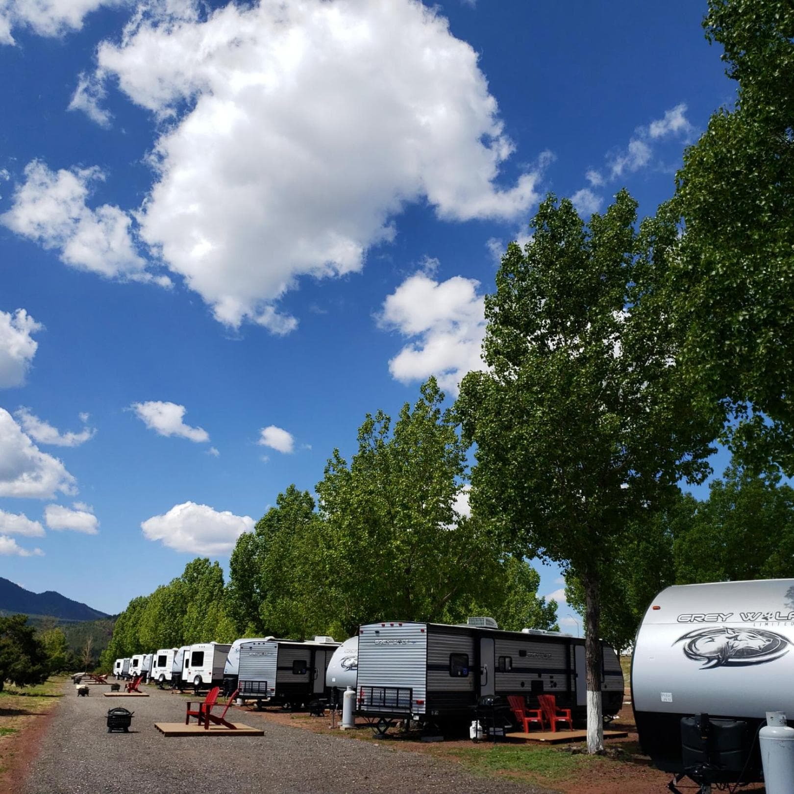 Grand Canyon RV Glamping property views in Williams, AZ — gallery photo 3