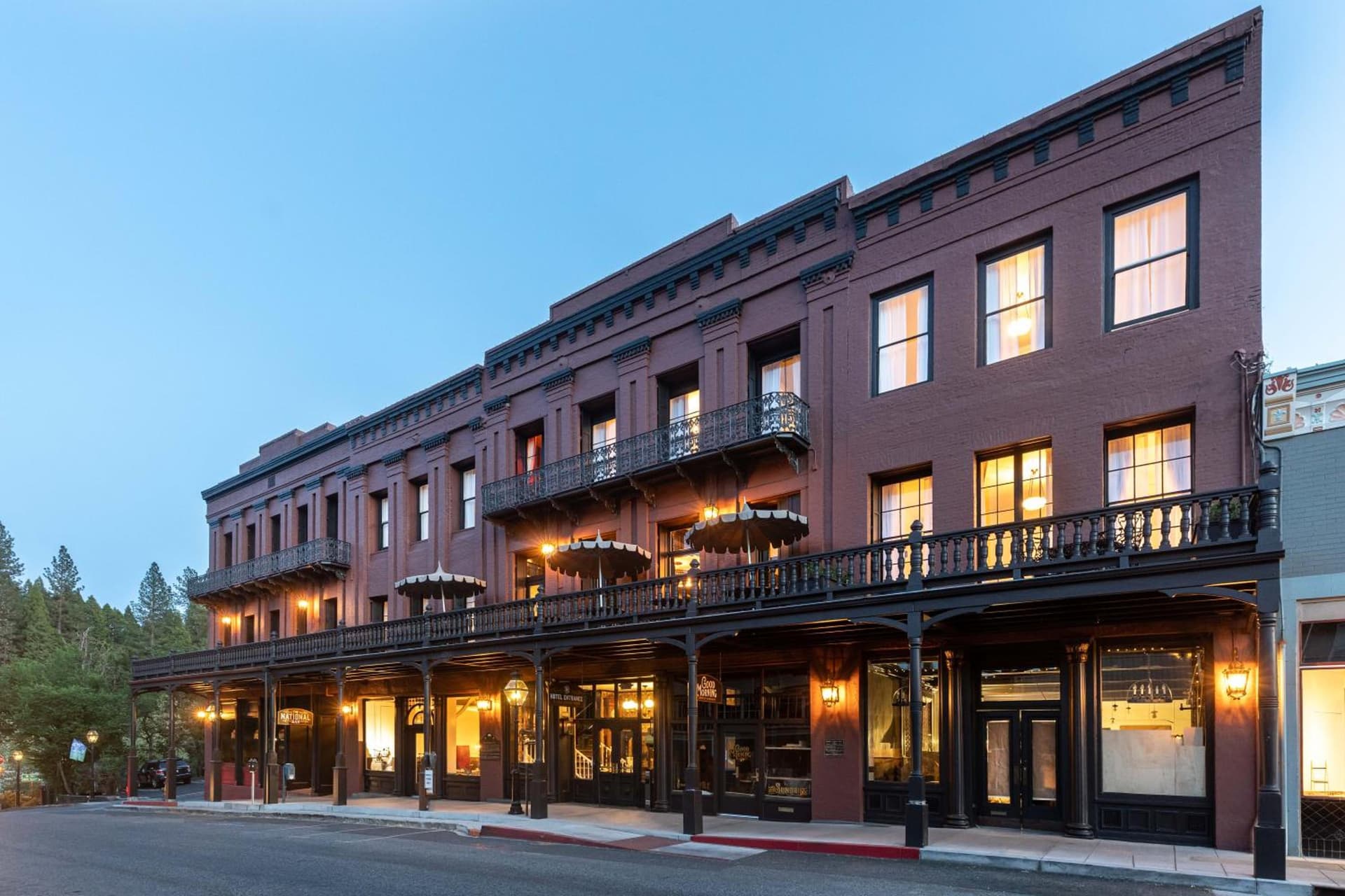 National Exchange Hotel property views in Nevada City, CA — gallery photo 3
