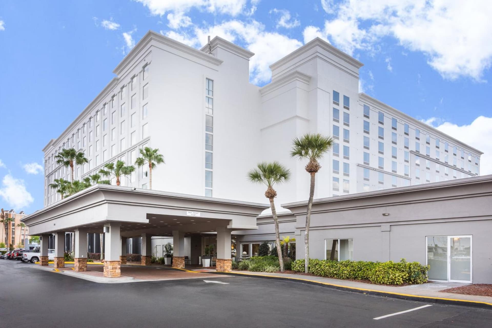 Courtyard by Marriott across Universal Orlando exterior or lobby in Orlando, FL — main listing photo