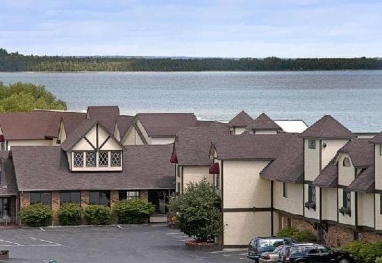 AmericInn by Wyndham Saint Ignace Lakefront property views in Saint Ignace, MI — gallery photo 3