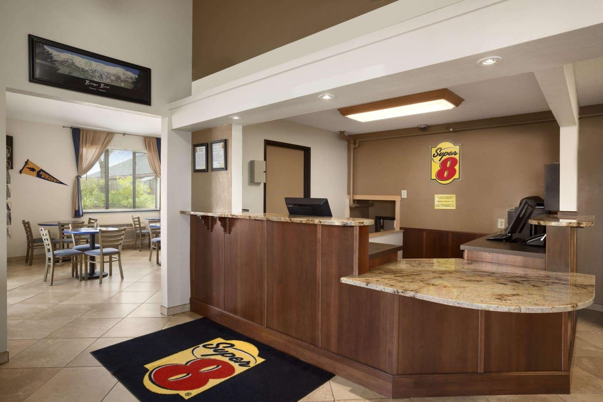 Super 8 by Wyndham Bozeman property views in Bozeman, MT — gallery photo 3