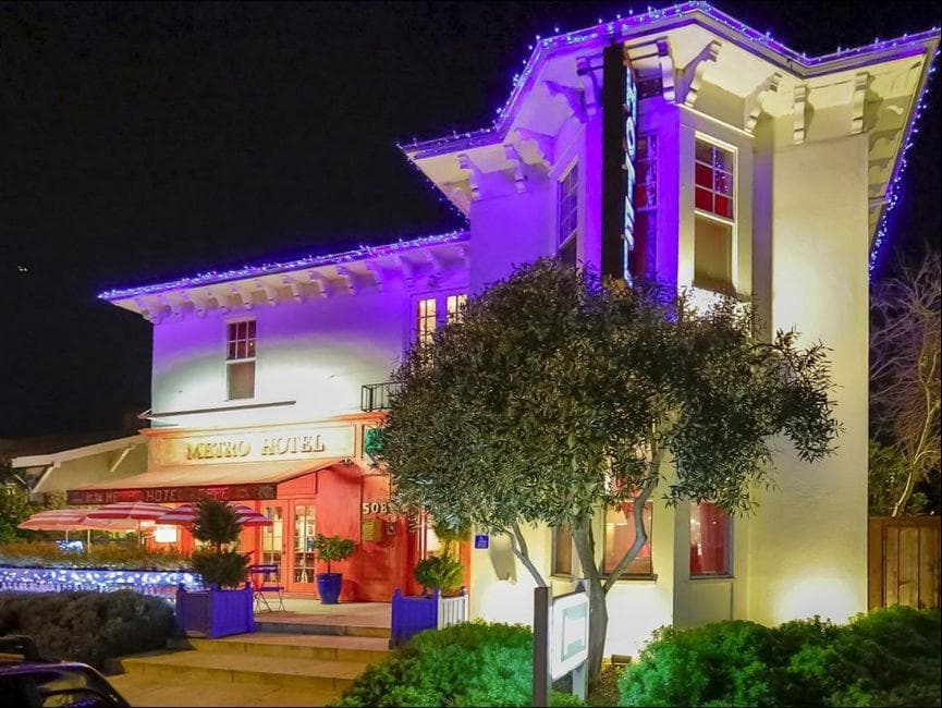 Metro Hotel and Cafe exterior or lobby in Petaluma, CA — main listing photo