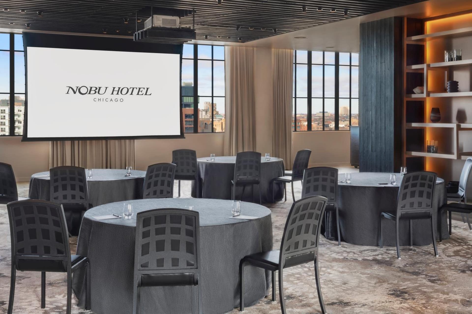Nobu Hotel Chicago interior in Chicago, IL — gallery photo 2