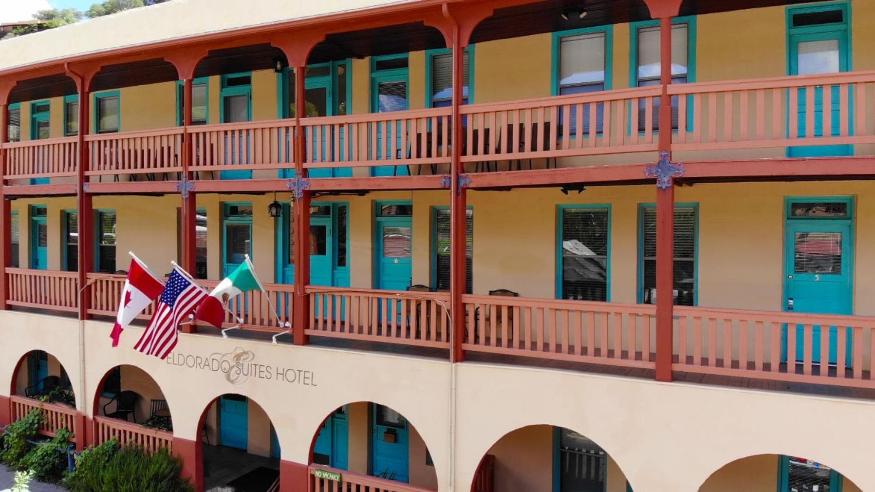 Eldorado Suites Hotel exterior or lobby in Bisbee, AZ — main listing photo