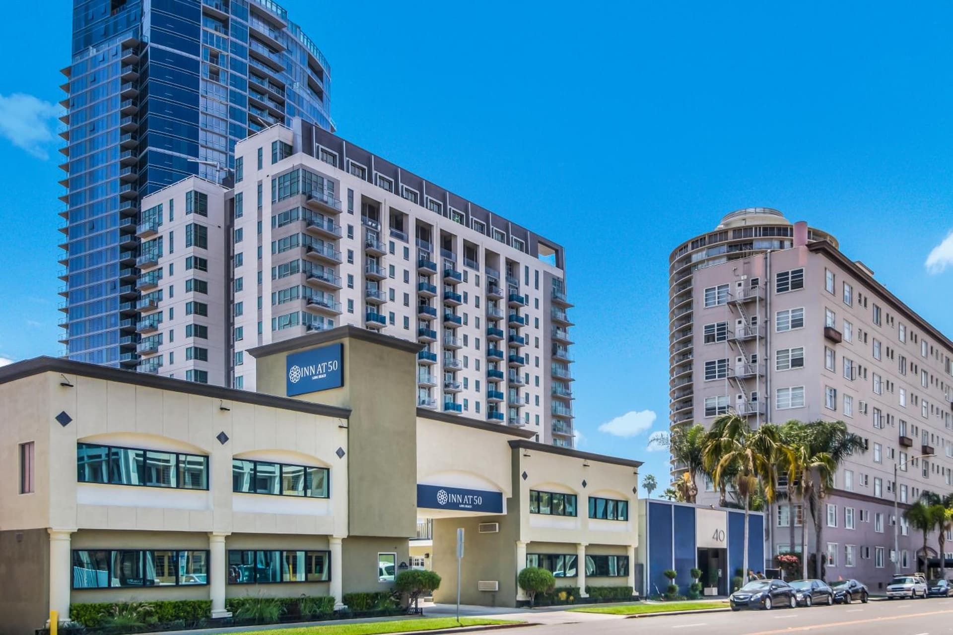 Inn at 50 Long Beach Convention Center exterior or lobby in Long Beach, CA — main listing photo