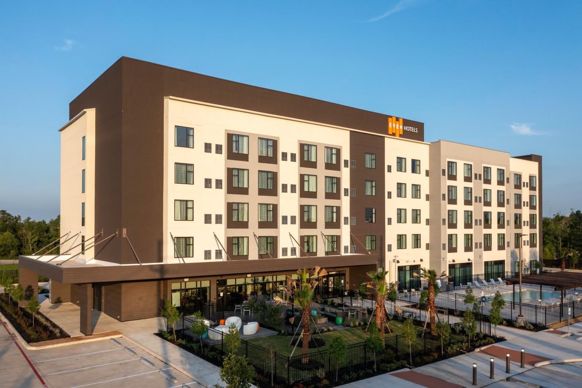 EVEN Hotel Shenandoah - The Woodlands by IHG exterior or lobby in The Woodlands, TX — main listing photo