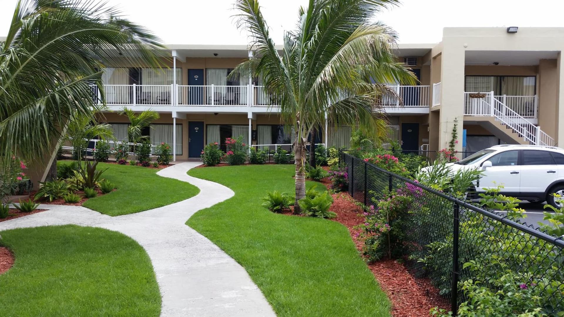 Oceans Beach Resort & Suites featured exterior or lobby in Pompano Beach, FL — similar hotel