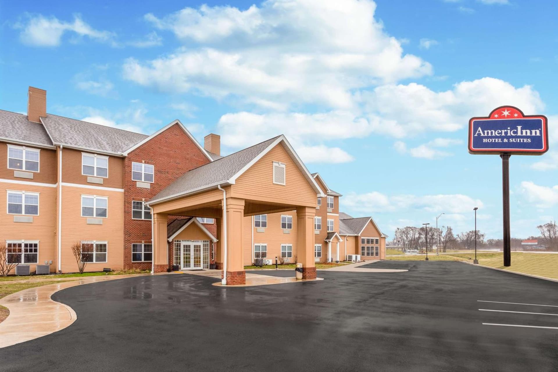 AmericInn by Wyndham Fulton Clinton featured exterior or lobby in Fulton, IL — similar hotel