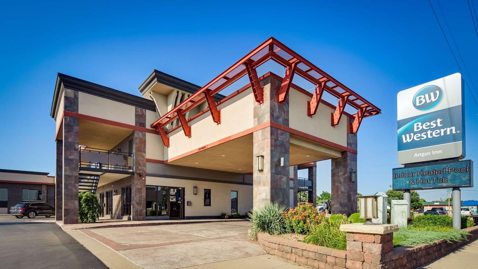 Best Western Angus Inn featured exterior or lobby in Great Bend, KS — similar hotel