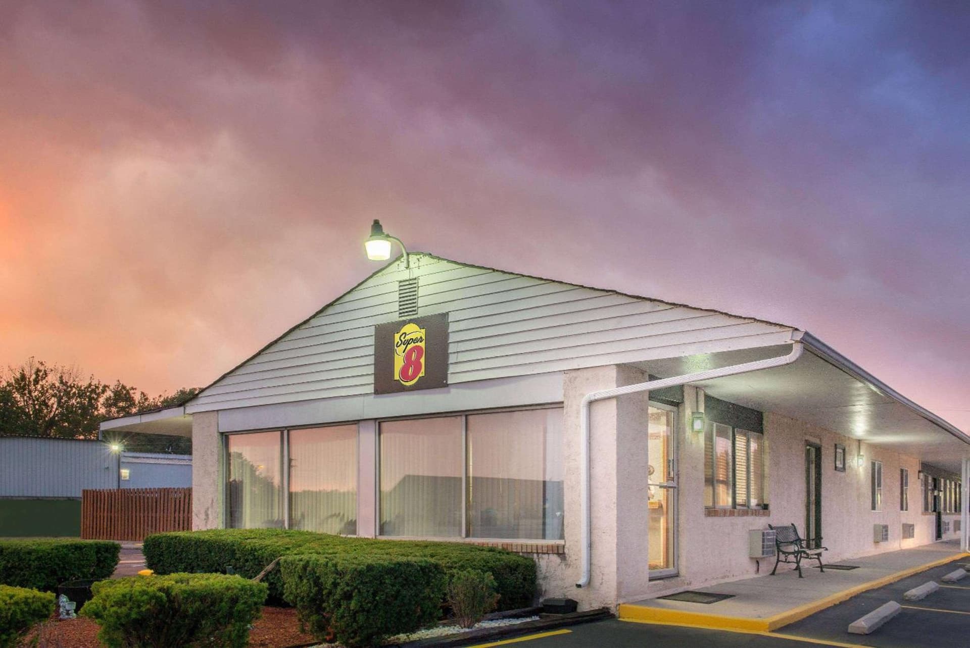 Super 8 by Wyndham Centerville-Richmond featured exterior or lobby in Centerville, IN — similar hotel
