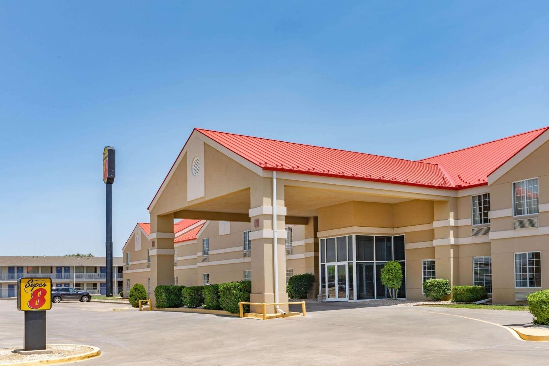 Super 8 by Wyndham Amarillo West featured exterior or lobby in Amarillo, TX — similar hotel