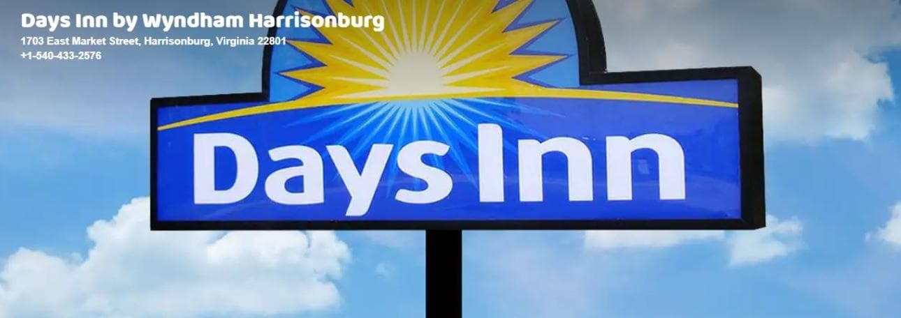 Days Inn by Wyndham Harrisonburg property views in Harrisonburg, VA — gallery photo 3