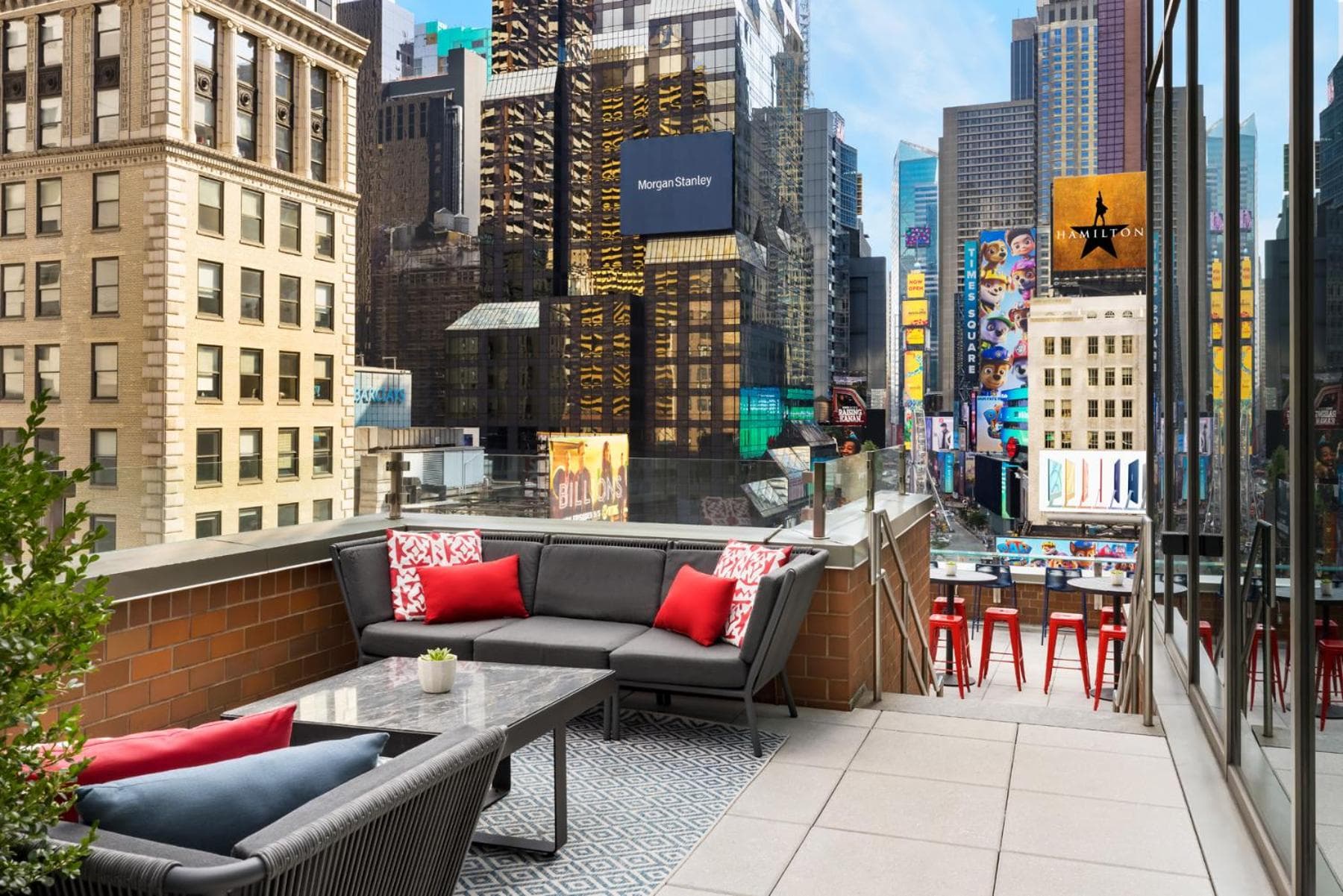 M Social Hotel New York Times Square interior in New York, NY — gallery photo 2