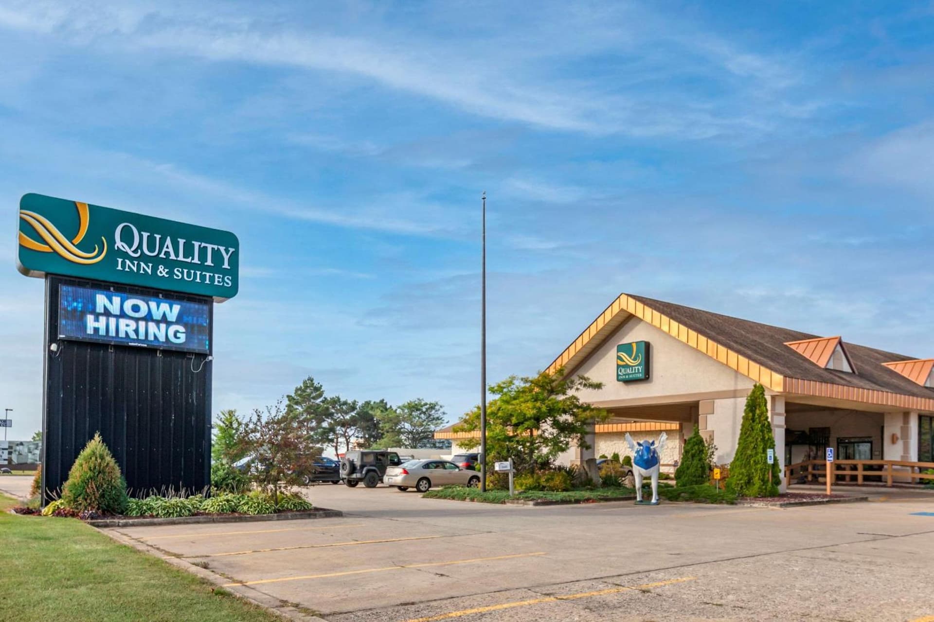 Quality Inn & Suites Escanaba North property views in Escanaba, MI — gallery photo 3