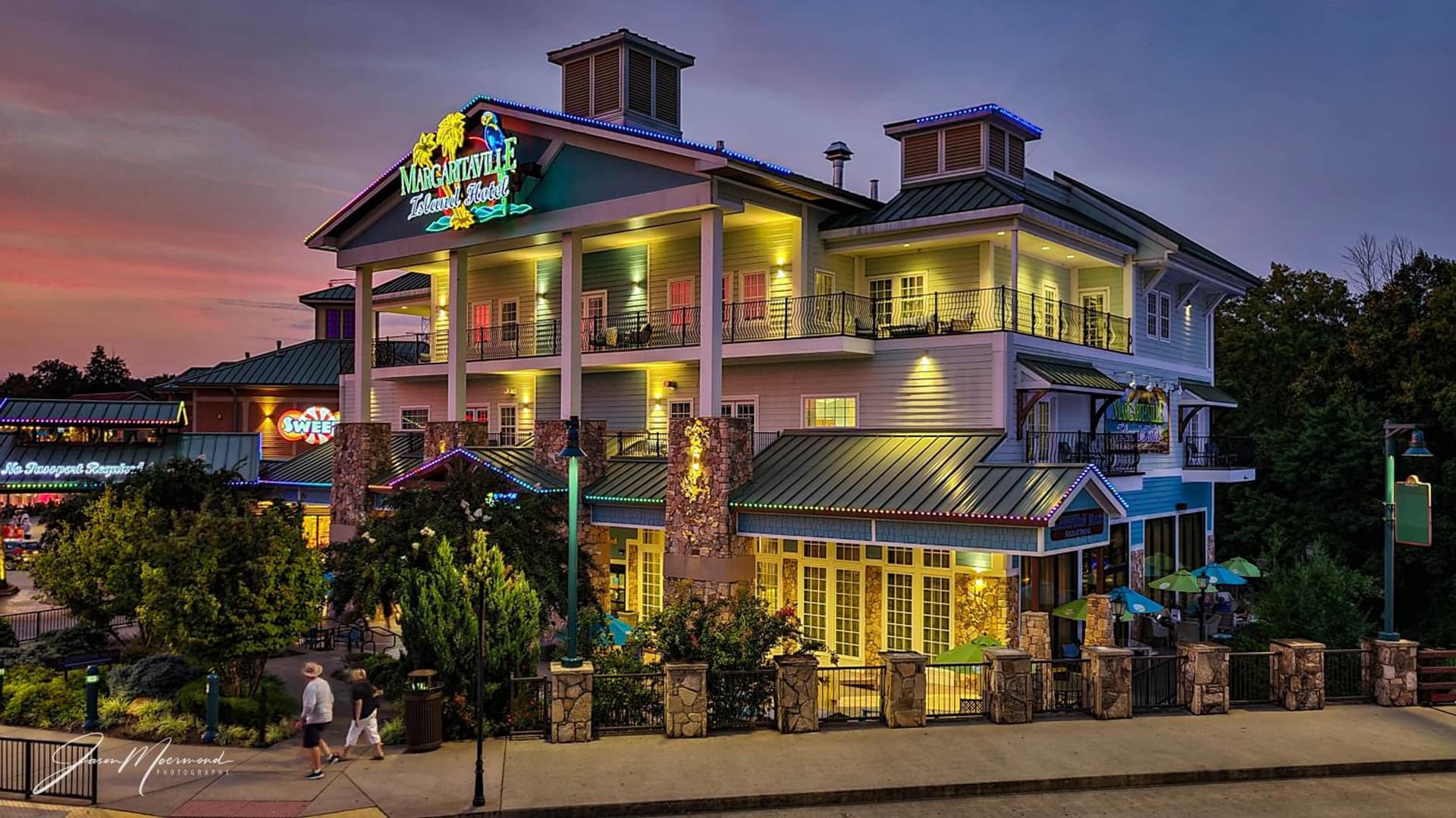 Margaritaville Island Hotel featured exterior or lobby in Pigeon Forge, TN — similar hotel