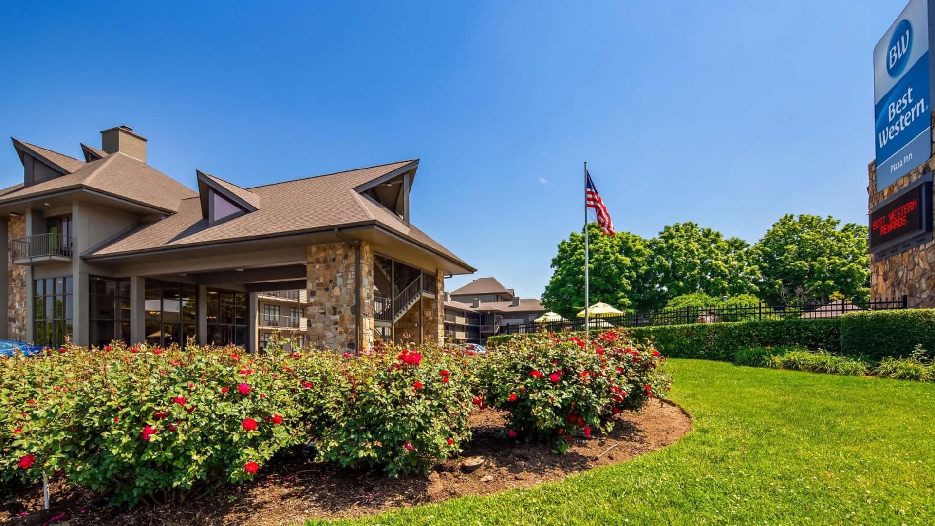 Best Western Plaza Inn featured exterior or lobby in Pigeon Forge, TN — similar hotel