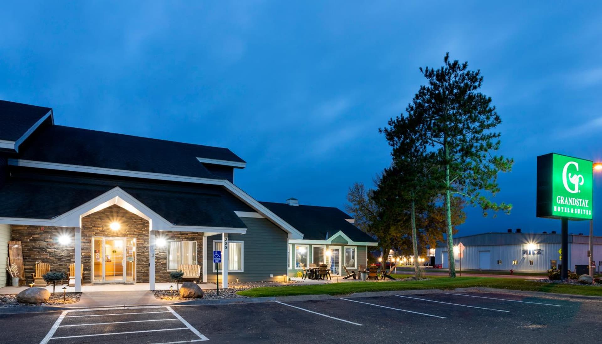 GrandStay Hotel & Suites featured exterior or lobby in Cambridge, MN — similar hotel