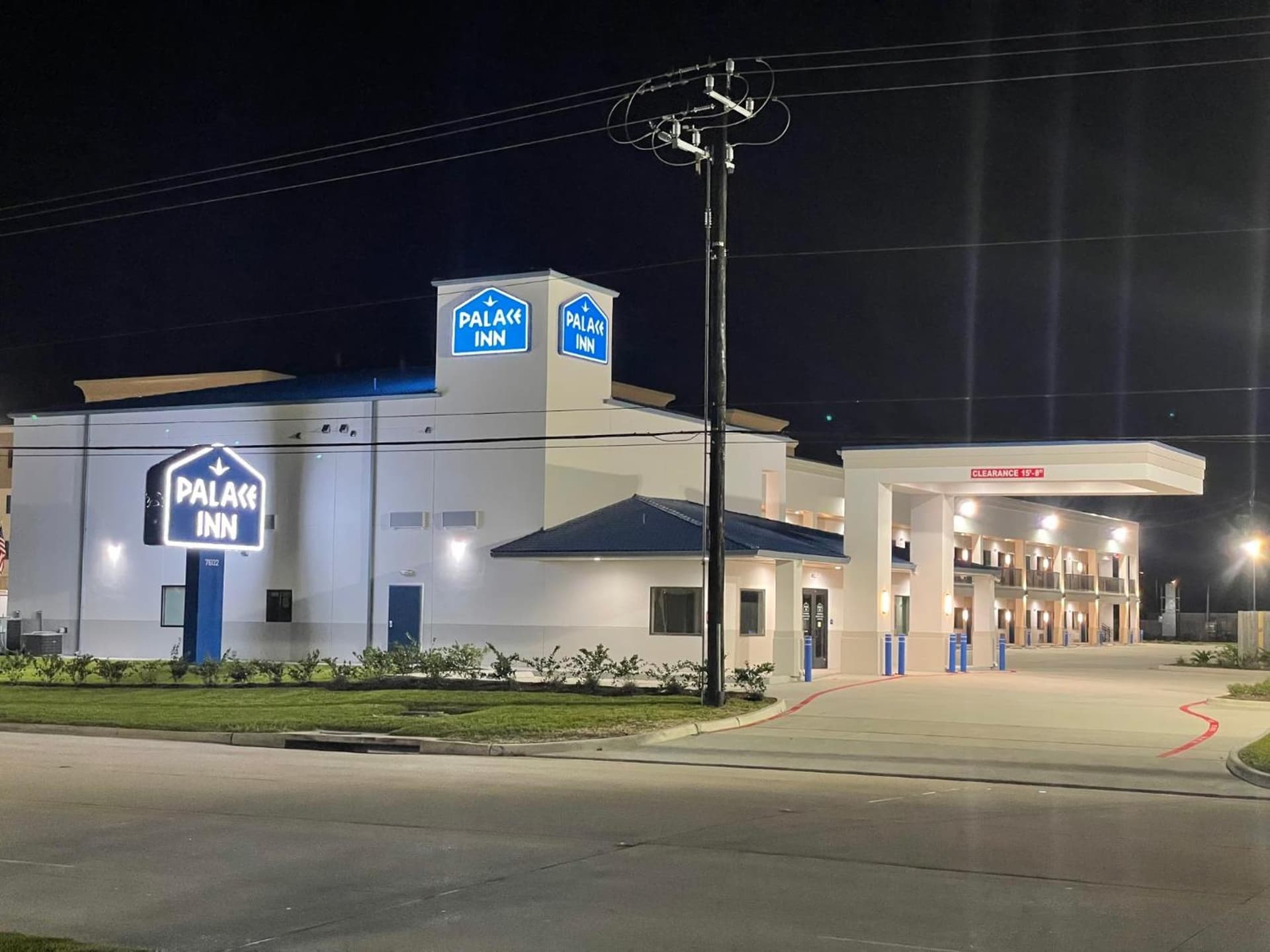 Palace Inn Blue - Garth Rd exterior or lobby in Baytown, TX — main listing photo