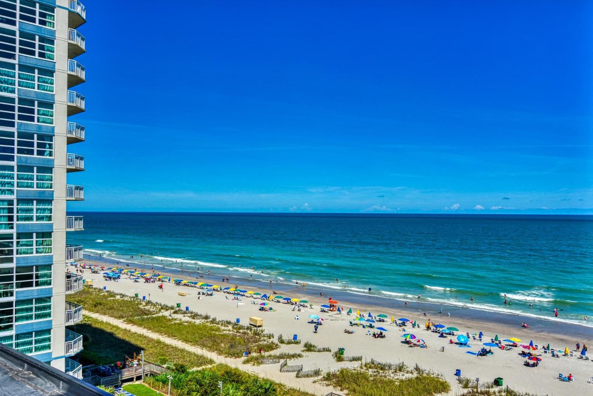Ocean Front, Private Balconies featured exterior or lobby in Myrtle Beach, SC — similar hotel