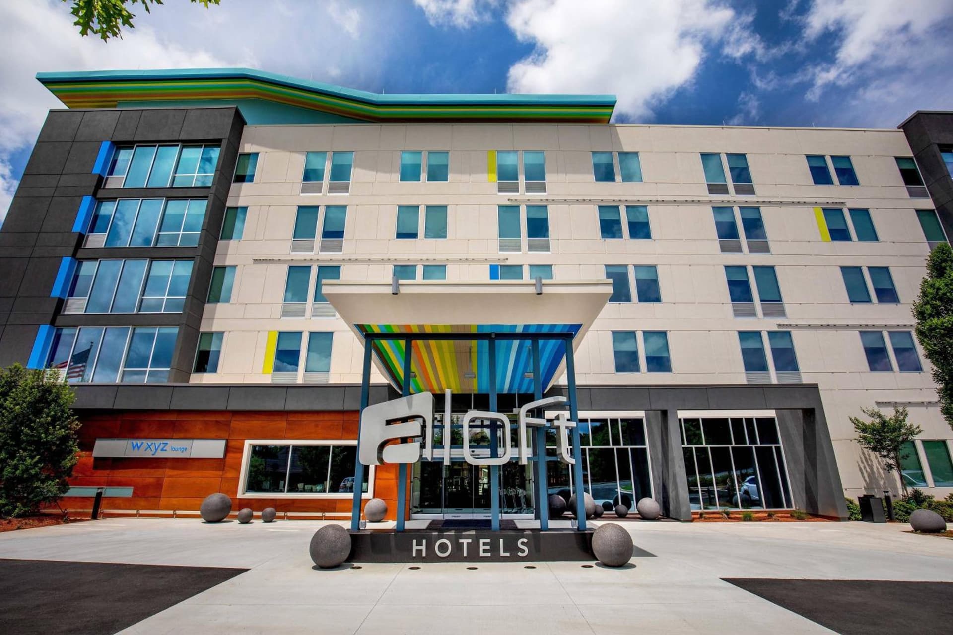 Aloft by Marriott Alpharetta interior in Alpharetta, GA — gallery photo 2