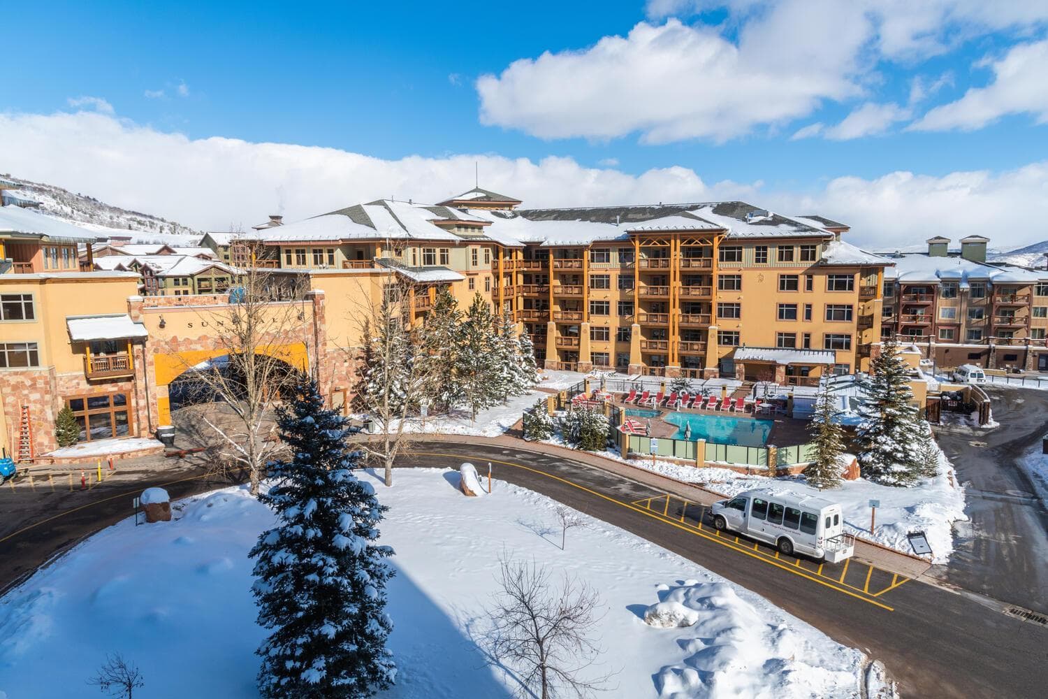 Unequalled Ski in Out Location Next to Gondola, Sundial 2BR, Pool, Hot tubs, Condo Nast Winner C109 property views in Park City, UT — gallery photo 3