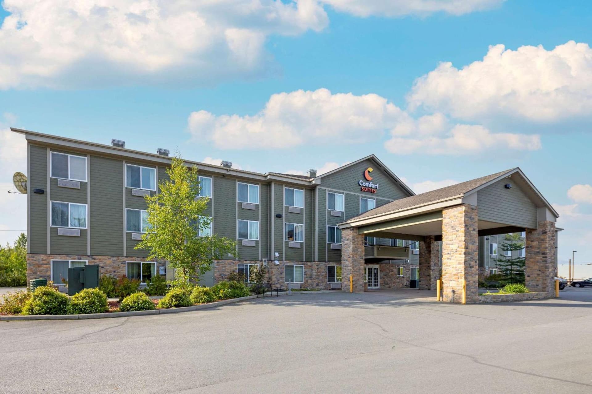Comfort Suites Anchorage International Airport featured exterior or lobby in Anchorage, AK — similar hotel
