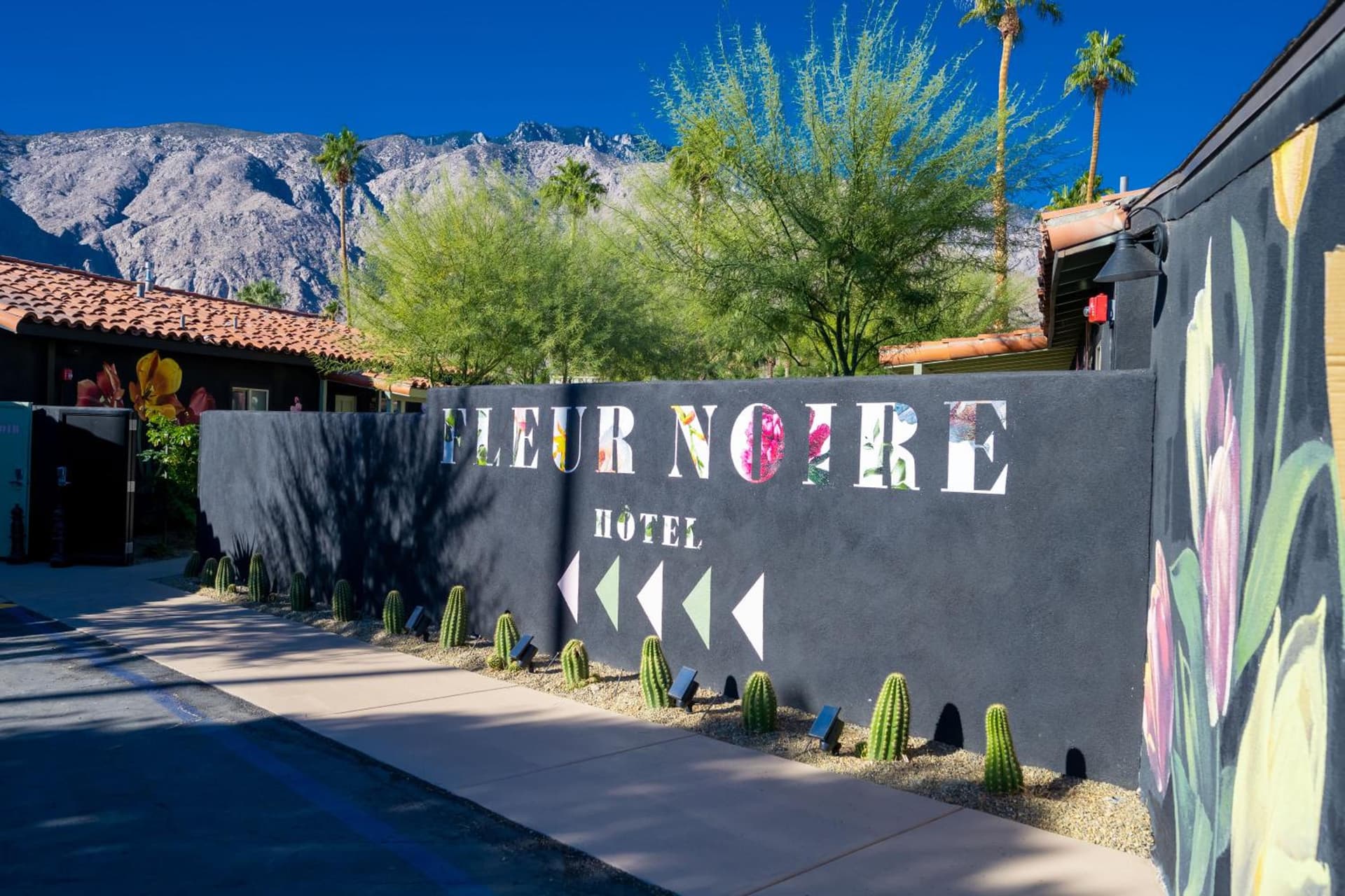 Fleur Noire Hotel - 21 and Over property views in Palm Springs, CA — gallery photo 3