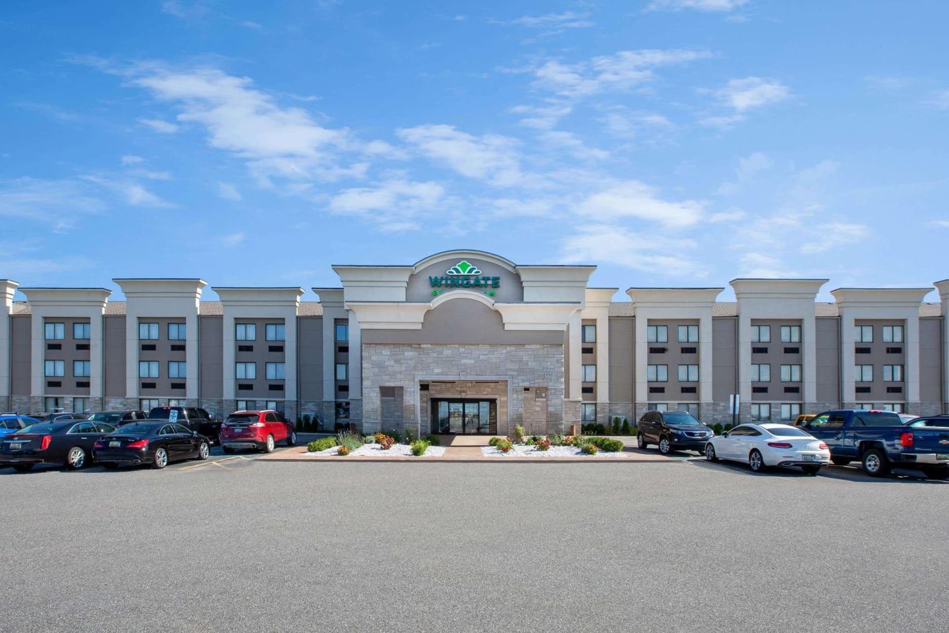 Wingate by Wyndham Detroit Metro Airport featured exterior or lobby in Romulus, MI — similar hotel