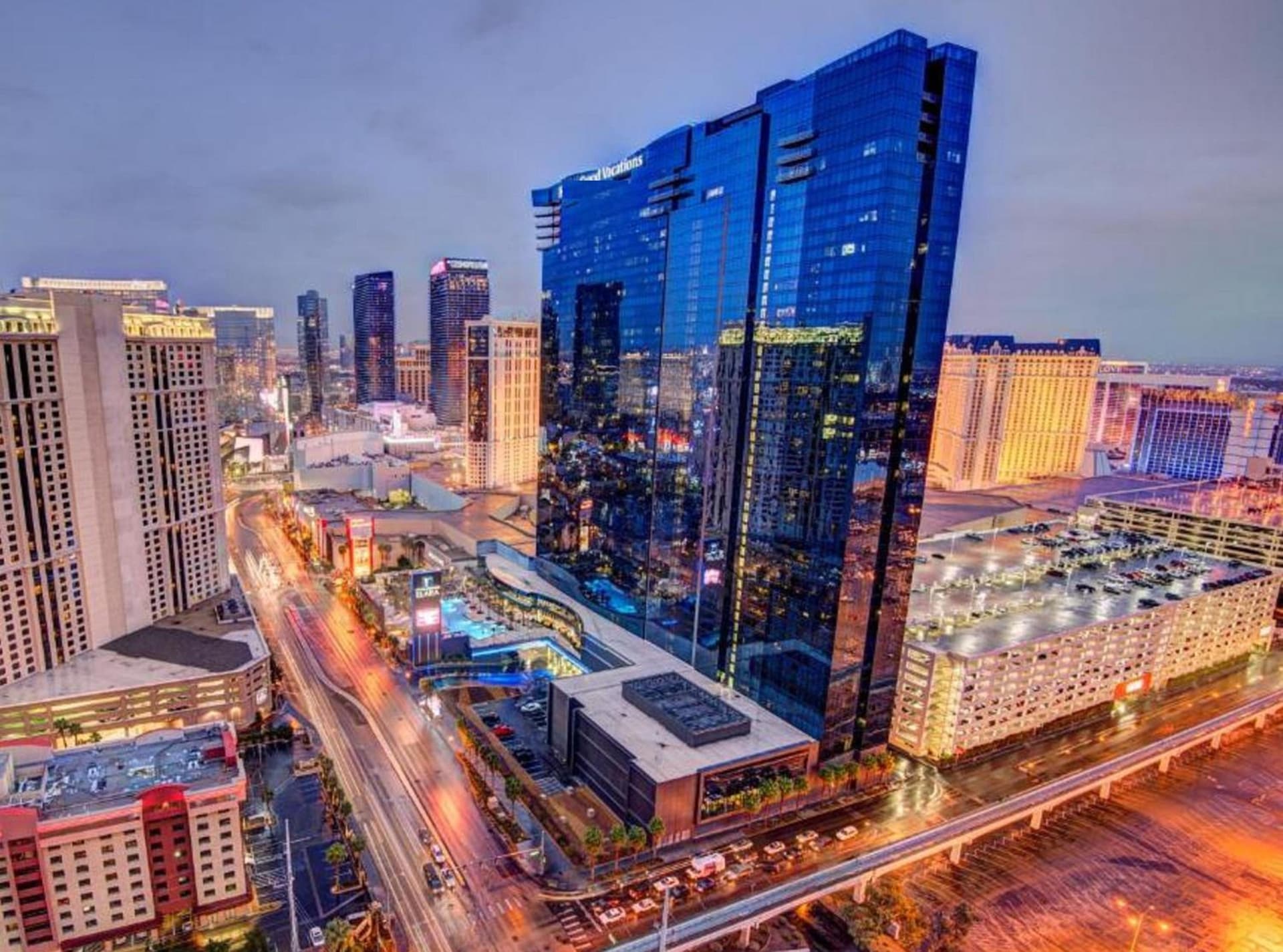 Suites at Elara Las Vegas Center Strip-No Resort Fees featured exterior or lobby in Las Vegas, NV — similar hotel