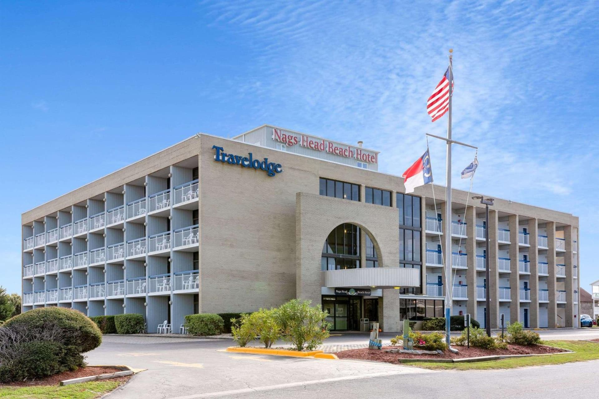 Travelodge by Wyndham Outer Banks/Kill Devil Hills featured exterior or lobby in Kill Devil Hills, NC — similar hotel