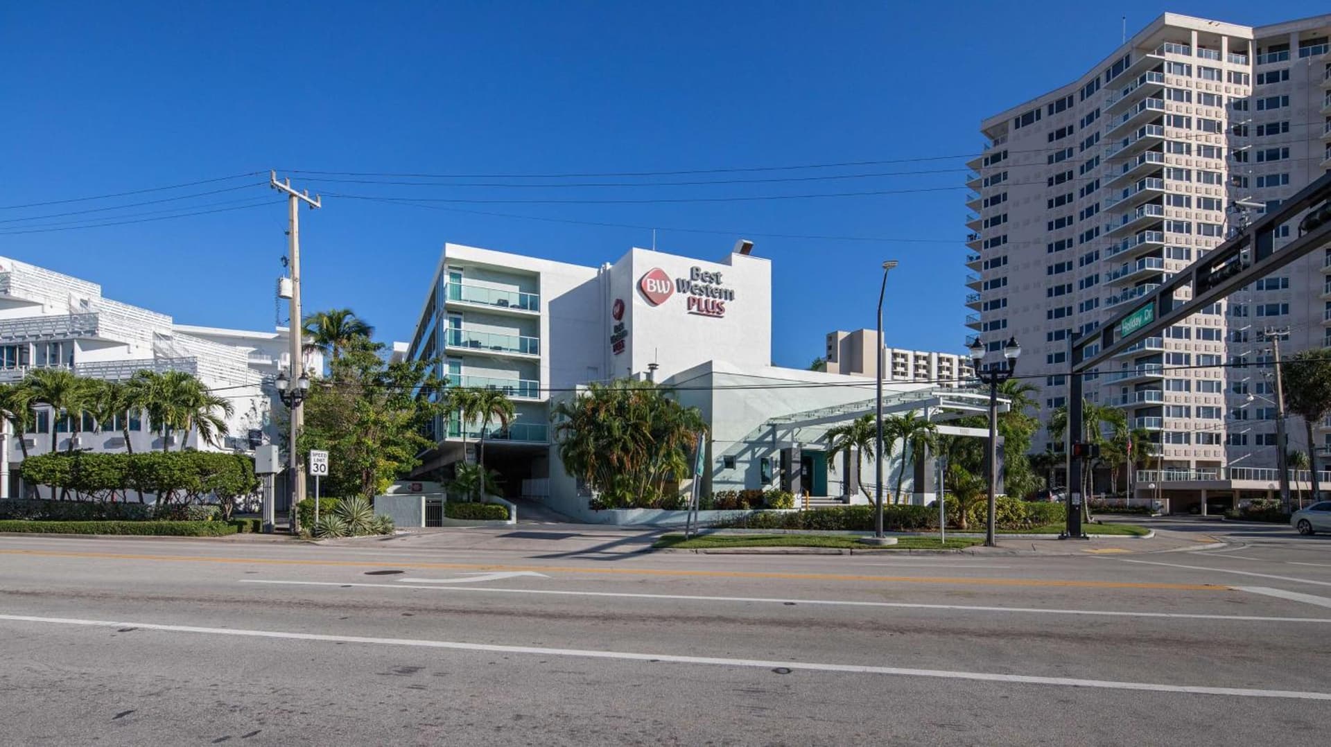 Best Western Plus Oceanside Inn exterior or lobby in Fort Lauderdale, FL — main listing photo