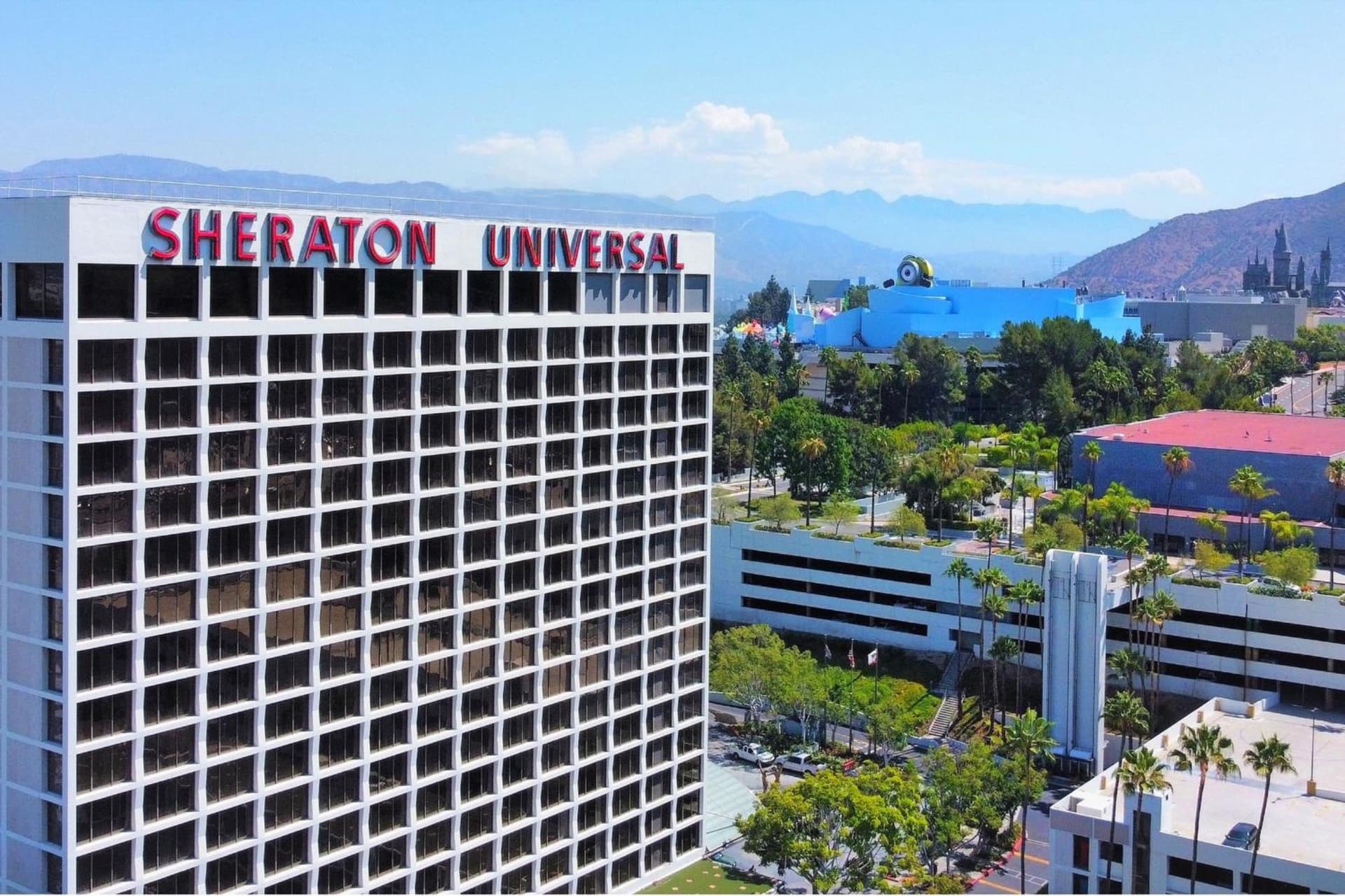 Sheraton Universal exterior or lobby in Los Angeles, CA — main listing photo
