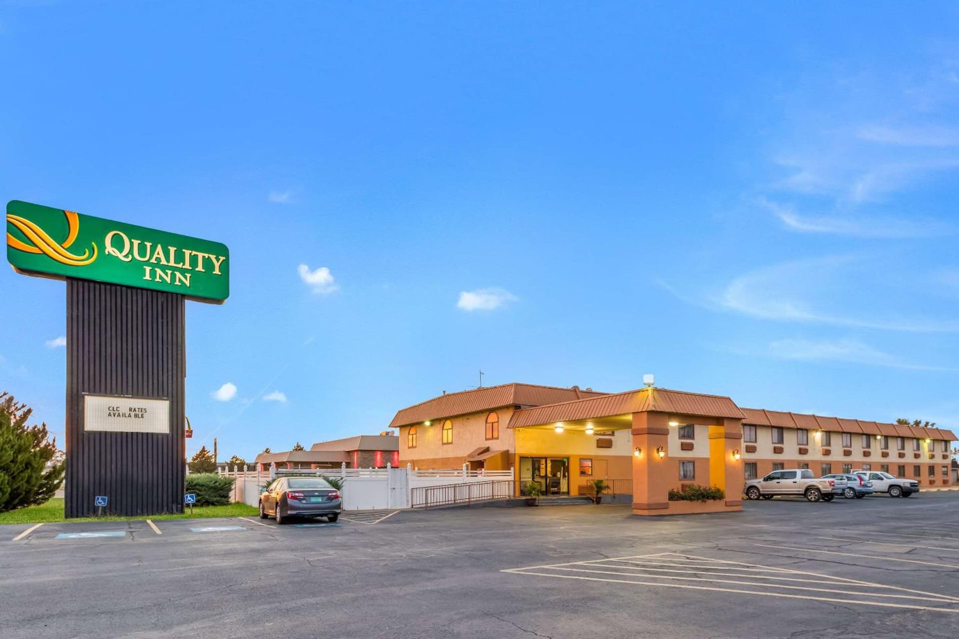 Quality Inn Clovis property views in Clovis, NM — gallery photo 3
