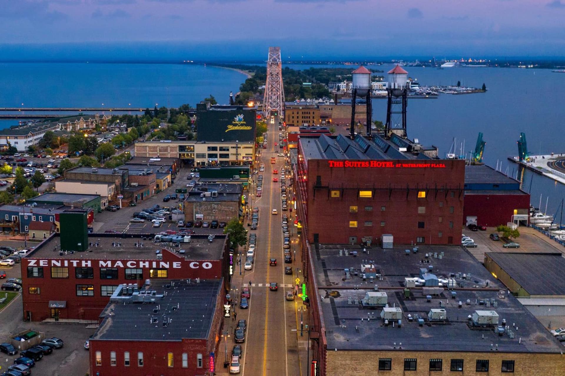 The Suites Hotel at Waterfront Plaza exterior or lobby in Duluth, MN — main listing photo
