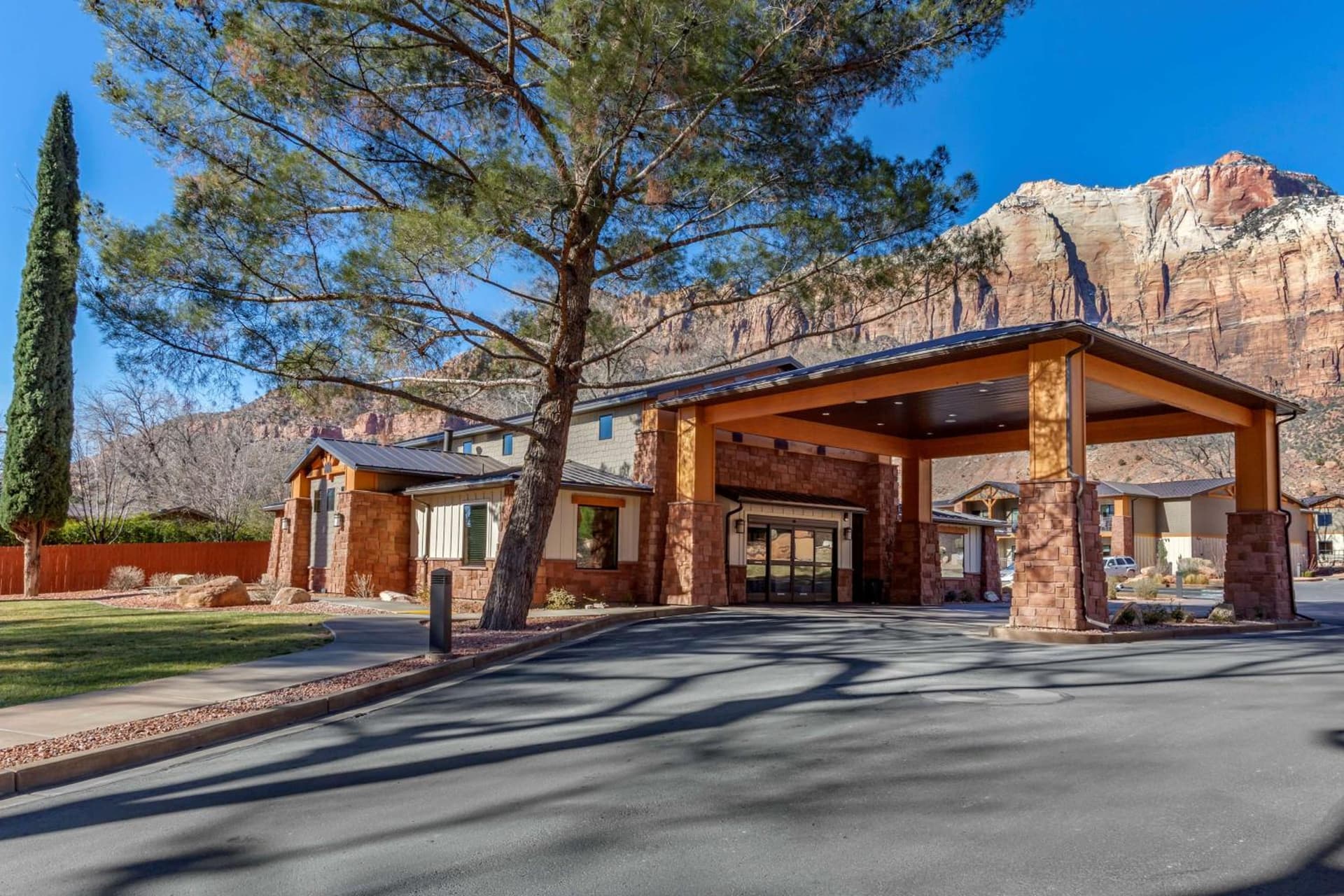 Best Western Plus Zion Canyon Inn & Suites featured exterior or lobby in Springdale, UT — similar hotel