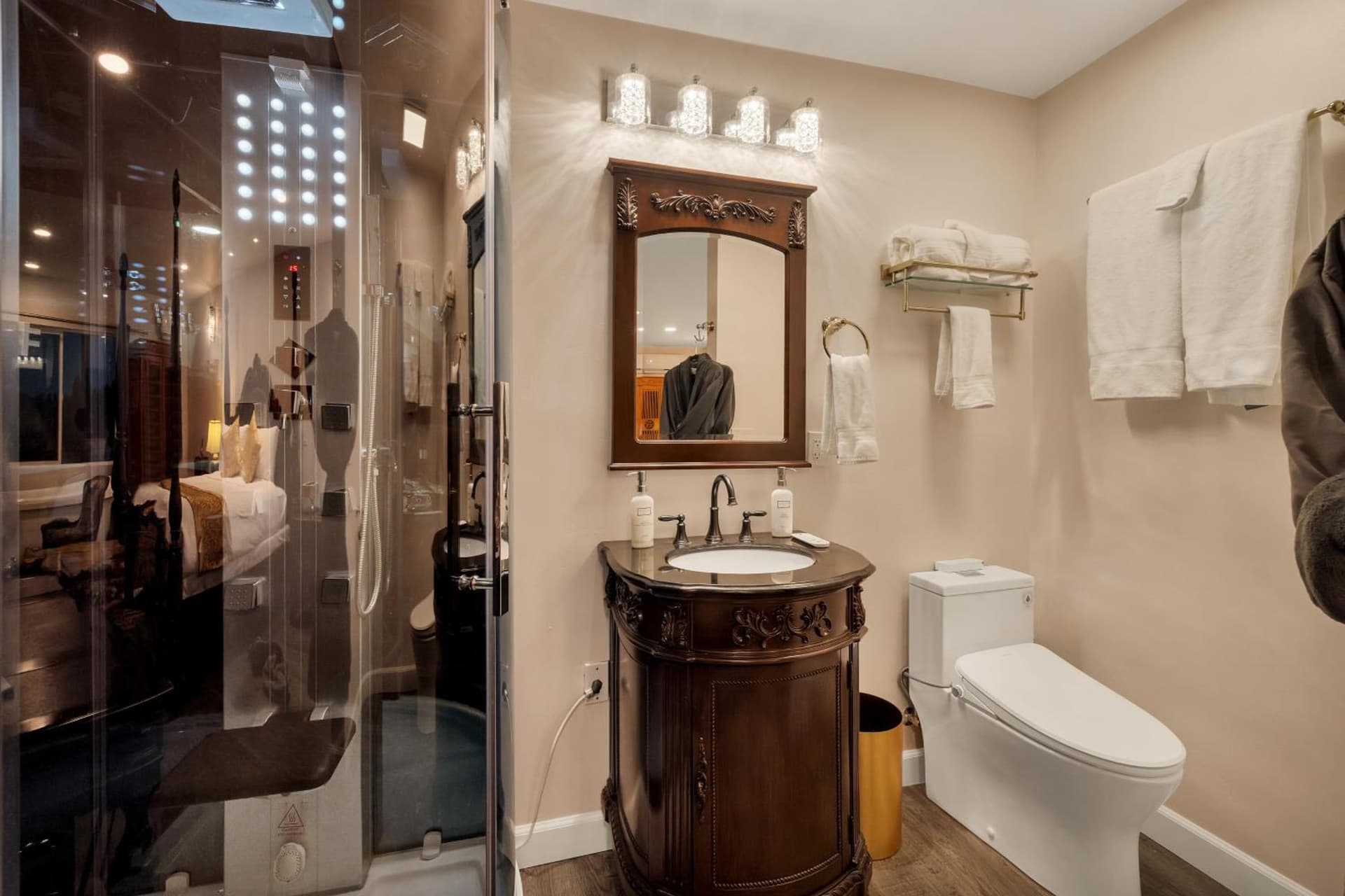 Quiet Mind Mountain Lodge, Retreat & Spa property views in Julian, CA — gallery photo 3