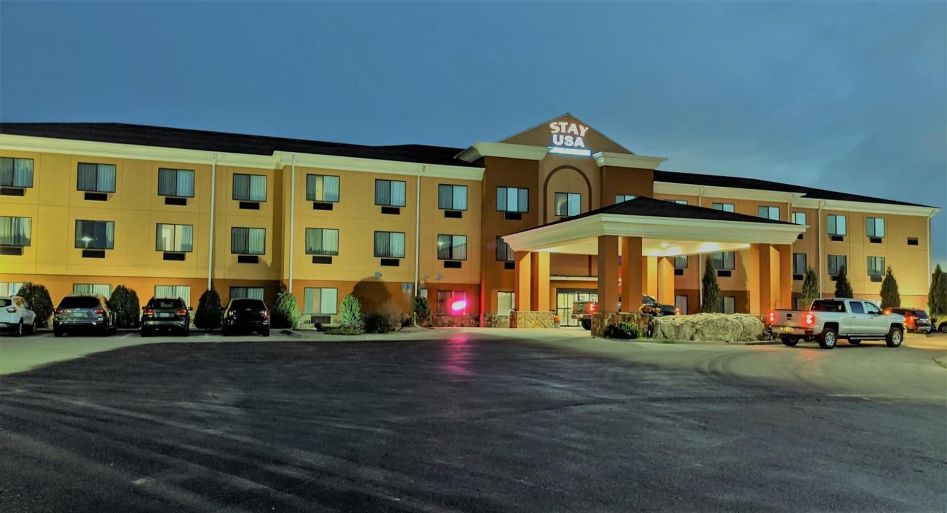 Stay USA Hotel and Suites featured exterior or lobby in Hot Springs, SD — similar hotel