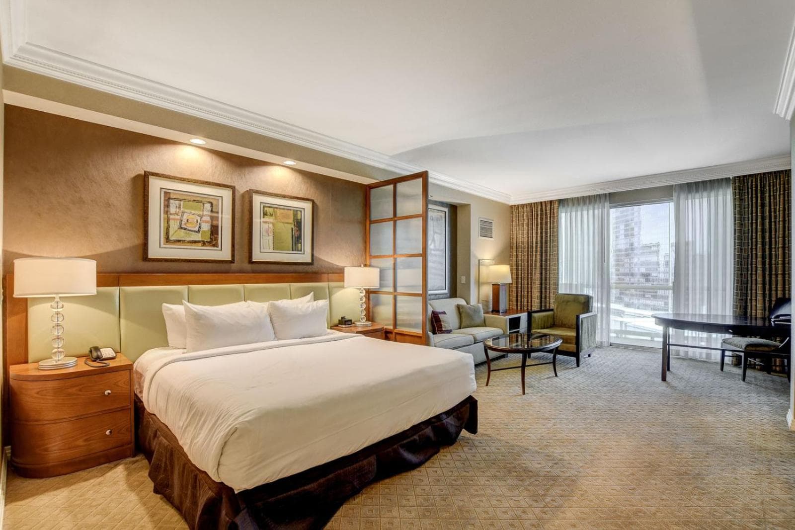 STRIP & SPHERE VIEW! Privately Owned Condo Hotel-The Signature at MGM property views in Las Vegas, NV — gallery photo 3