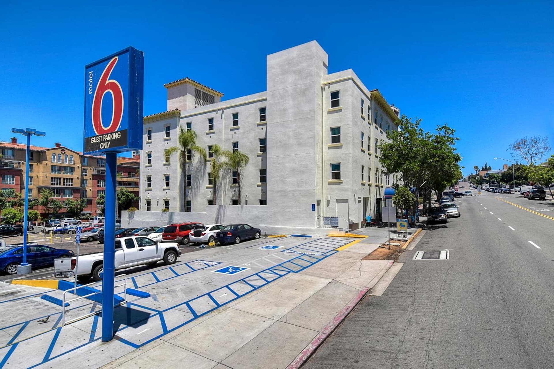 Motel 6-San Diego, CA - Downtown featured exterior or lobby in San Diego, CA — similar hotel