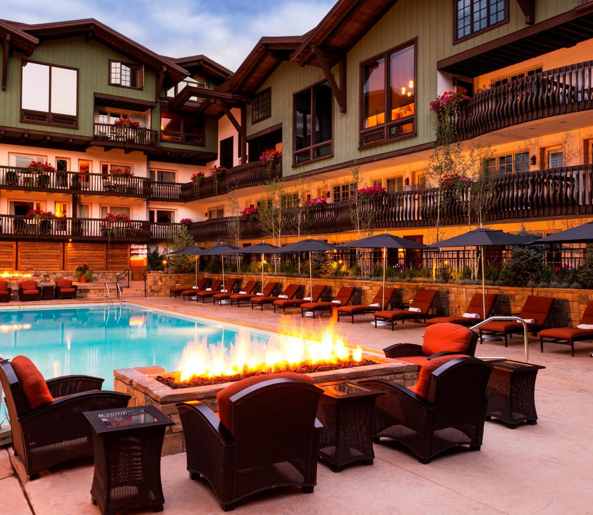 Lodge at Vail Condominiums property views in Vail, CO — gallery photo 3