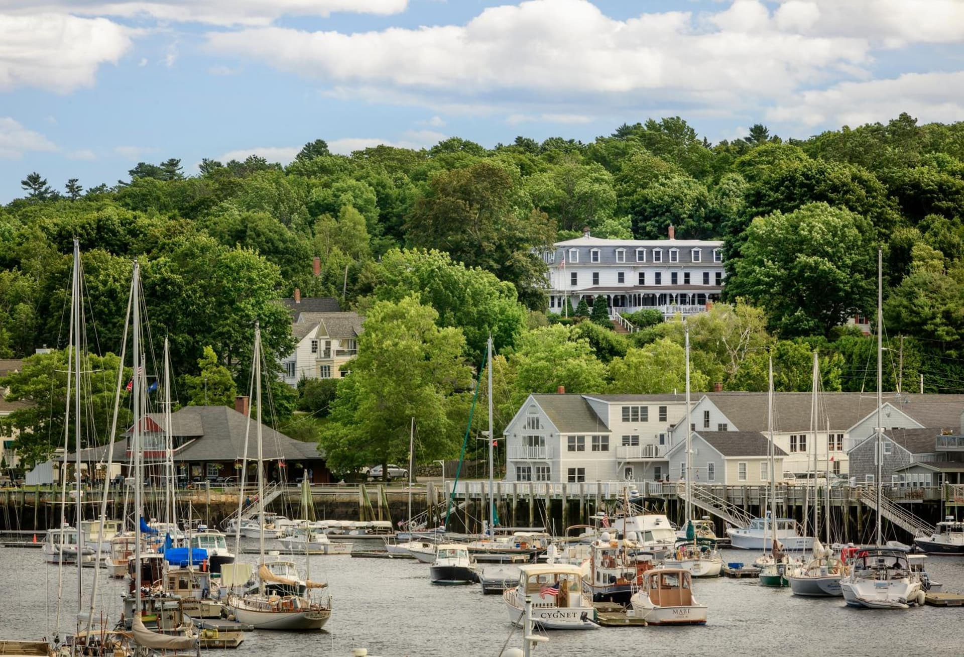Camden Harbour Inn a member of Small Luxury Hotels featured exterior or lobby in Camden — similar hotel