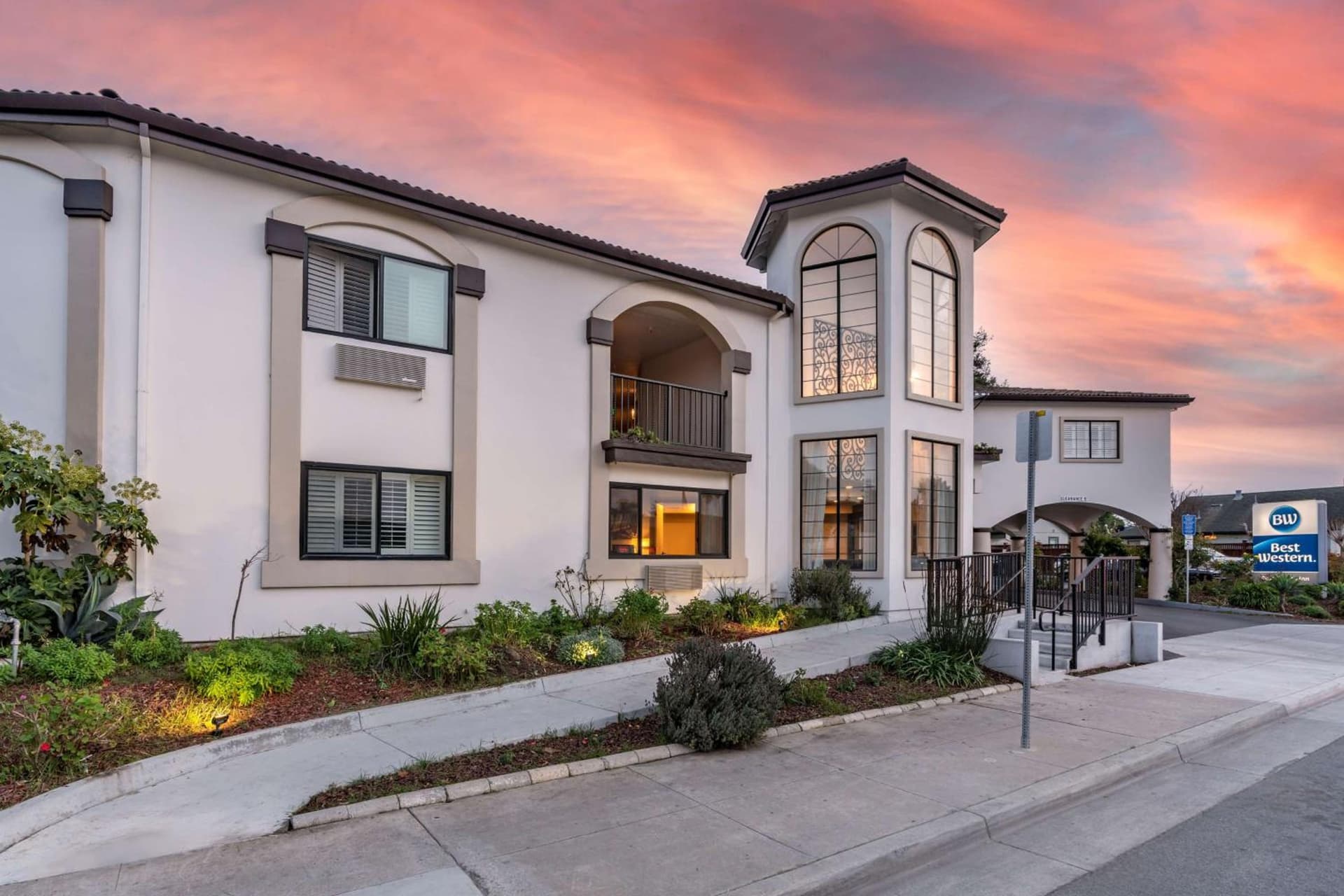Best Western Rose Garden Inn featured exterior or lobby in Watsonville, CA — similar hotel