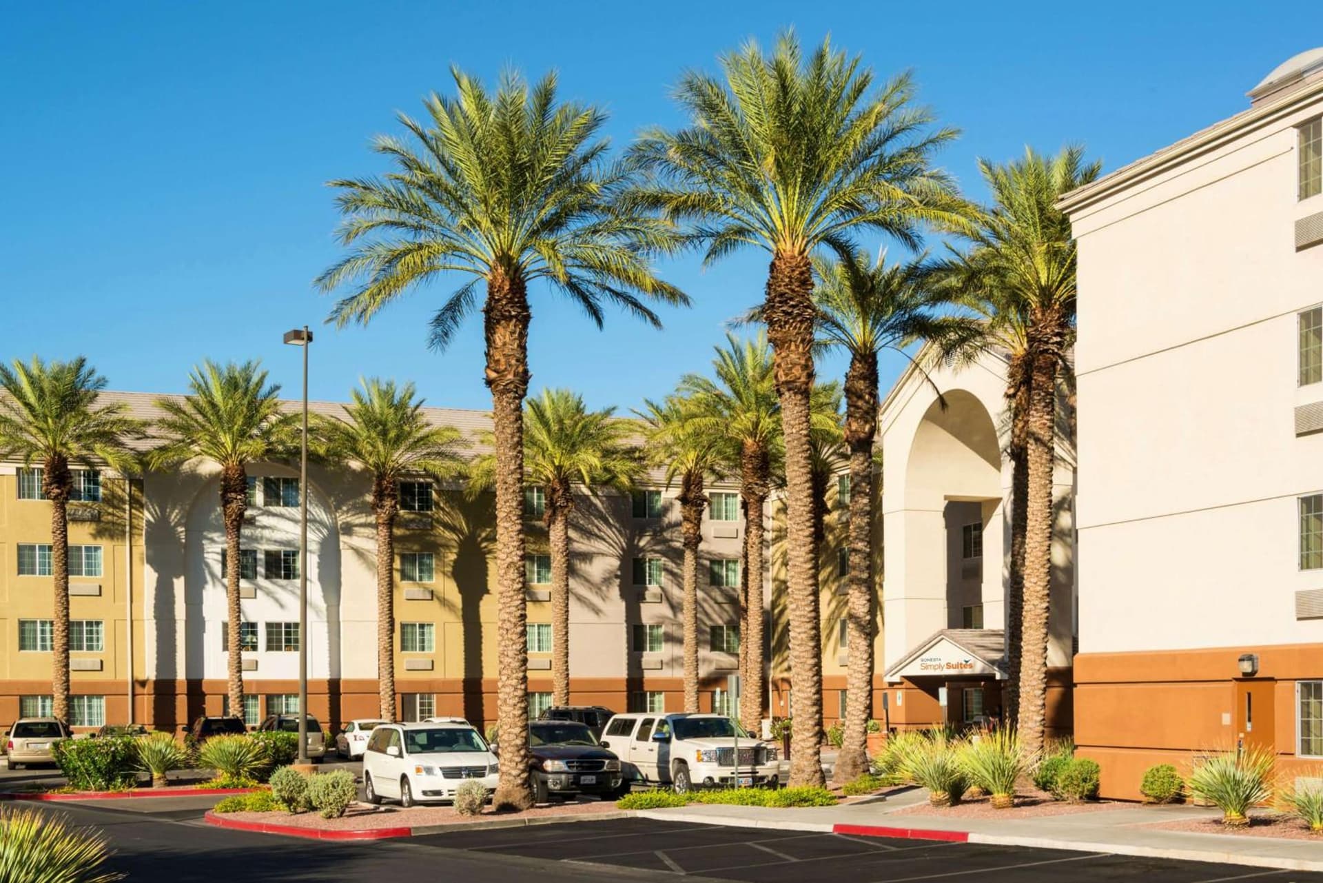 Sonesta Simply Suites Las Vegas Convention Center featured exterior or lobby in Las Vegas, NV — similar hotel