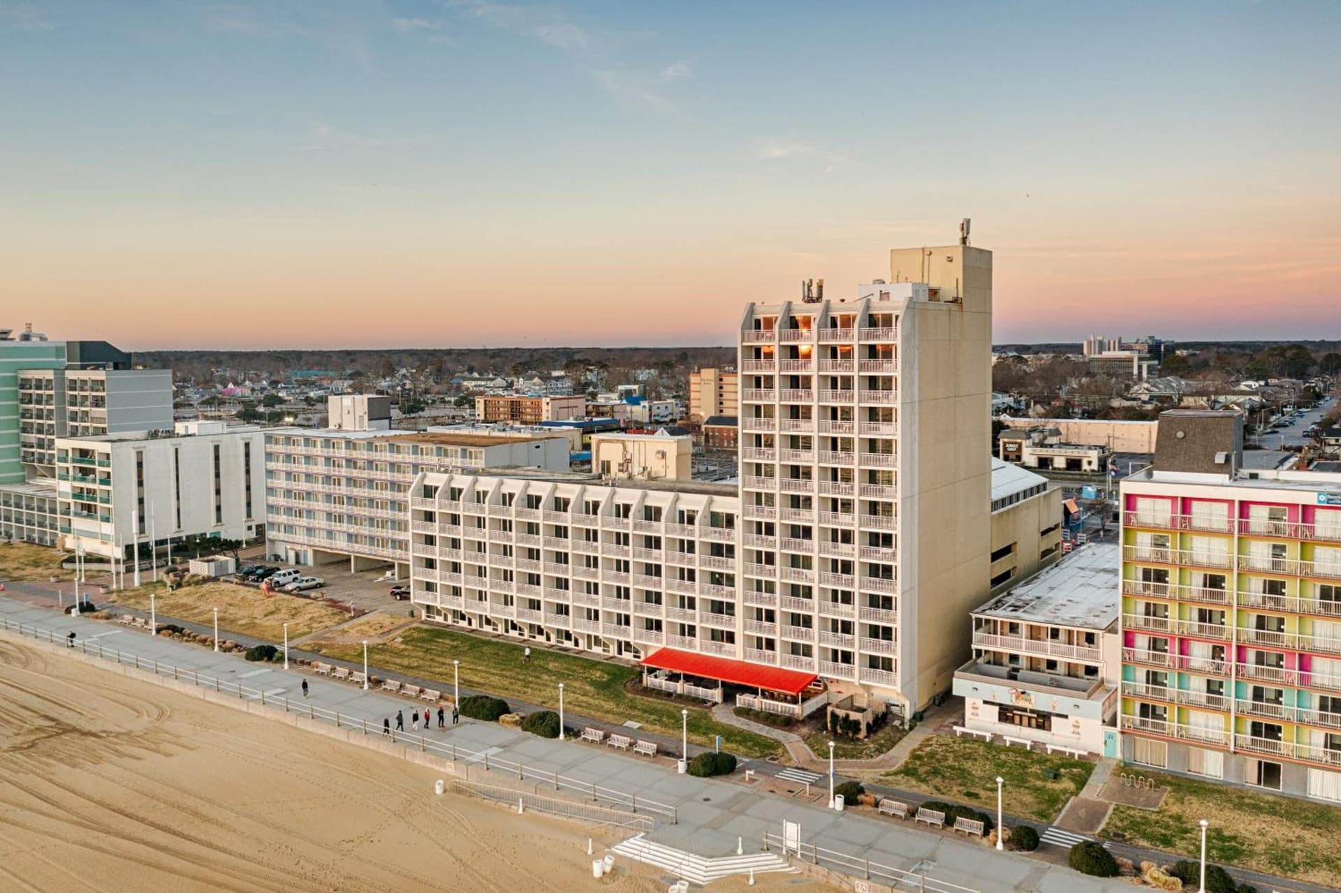 Ocean Sands Resort, Oceanfront, Virginia Beach by Vacatia property views in Virginia Beach, VA — gallery photo 3