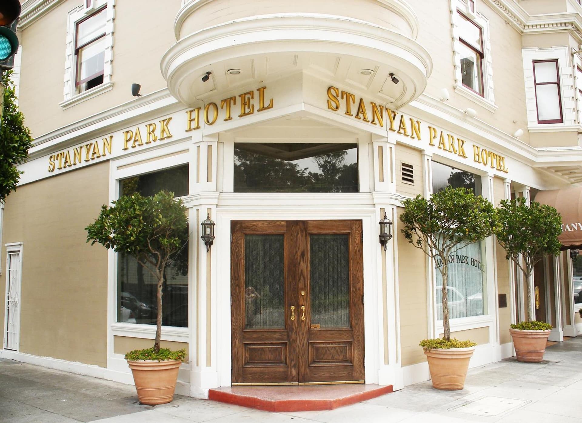 Stanyan Park Hotel exterior or lobby in San Francisco, CA — main listing photo