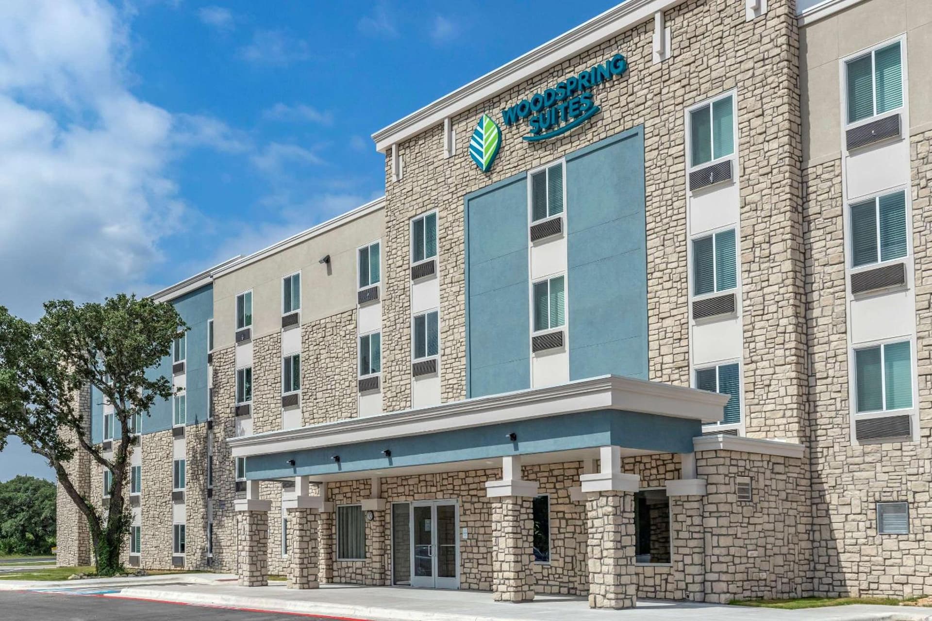WoodSpring Suites Austin Georgetown featured exterior or lobby in Georgetown, TX — similar hotel