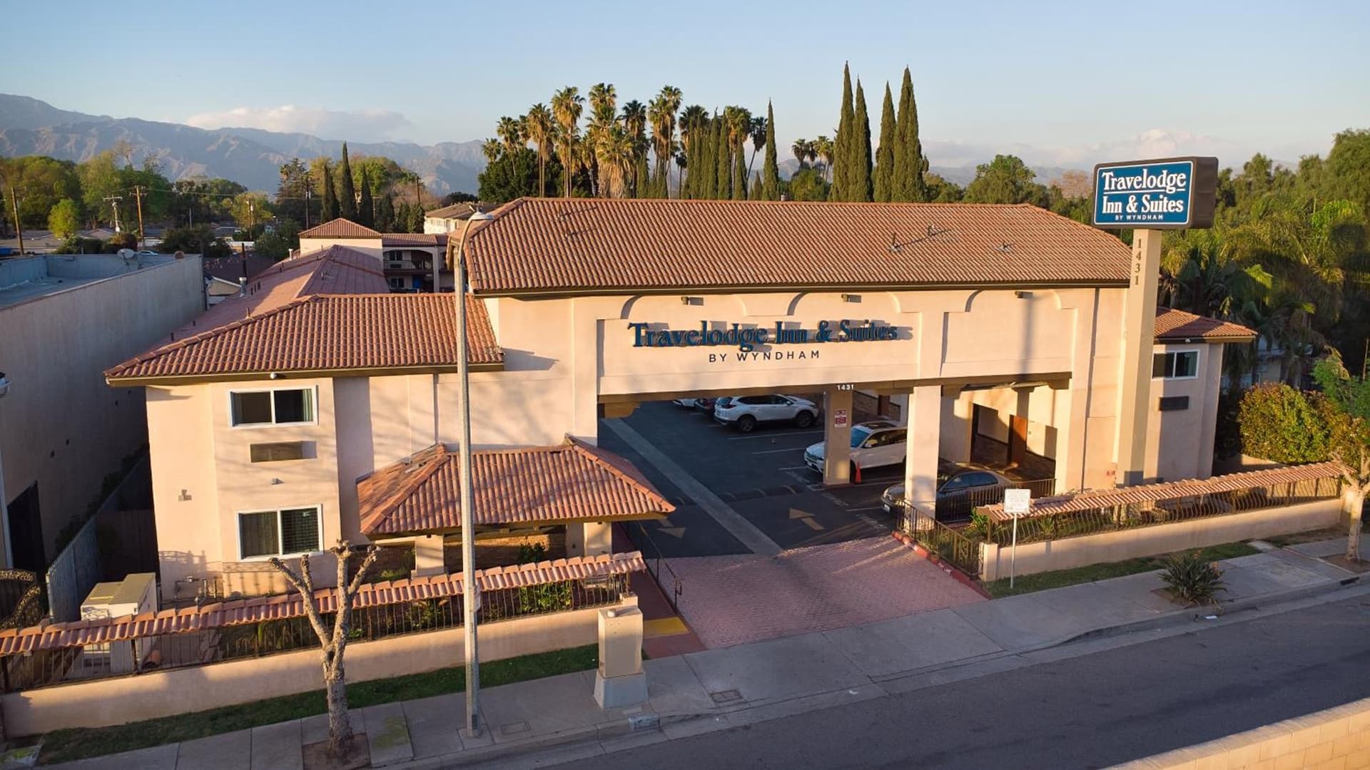 Travelodge Inn & Suites by Wyndham West Covina featured exterior or lobby in West Covina, CA — similar hotel