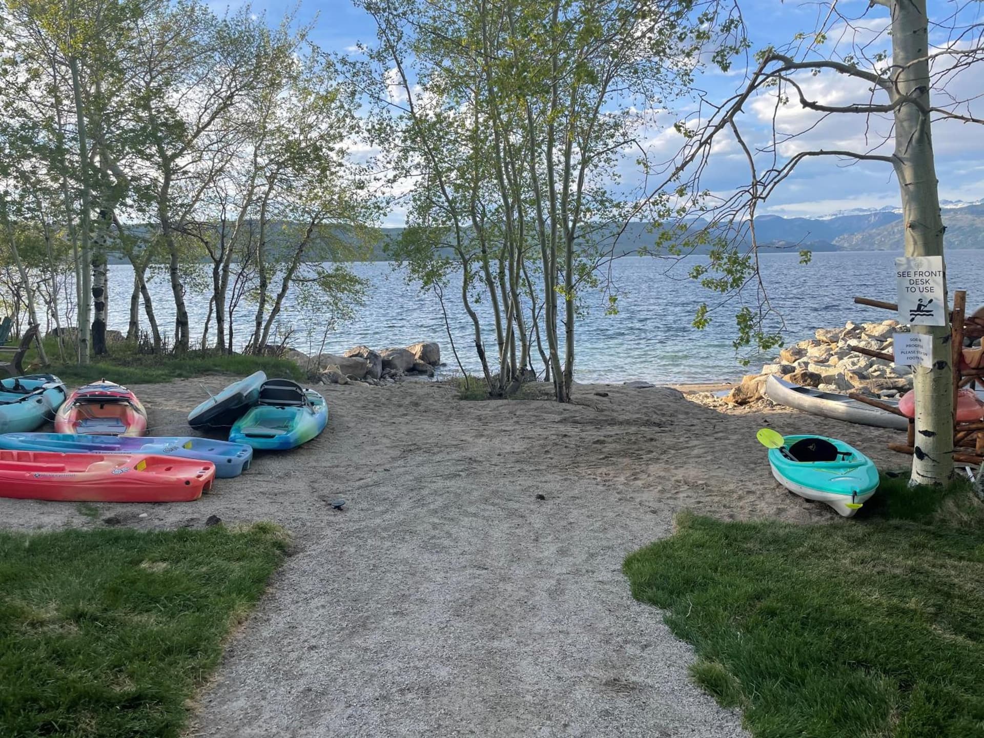 Lakeside Lodge Resort and Marina property views in Pinedale, WY — gallery photo 3